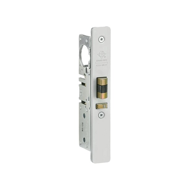 Standard Duty Deadlatch, Flat Faceplate, Guarded Latch, 1-1/8-in Backset, 4-5/8-in Mortise Strike, S